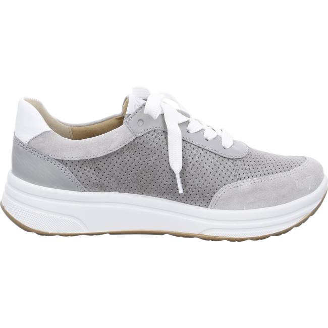 Scarpe Da Ginnastica Ara Pizzo-ups Sapporo Pebble Donna Grigie | ARA964CWA