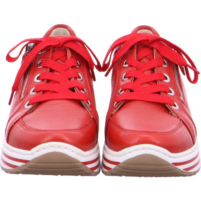 Scarpe Da Ginnastica Ara Pizzo-ups Sapporo Flame Donna Rosse | ARA975VUC