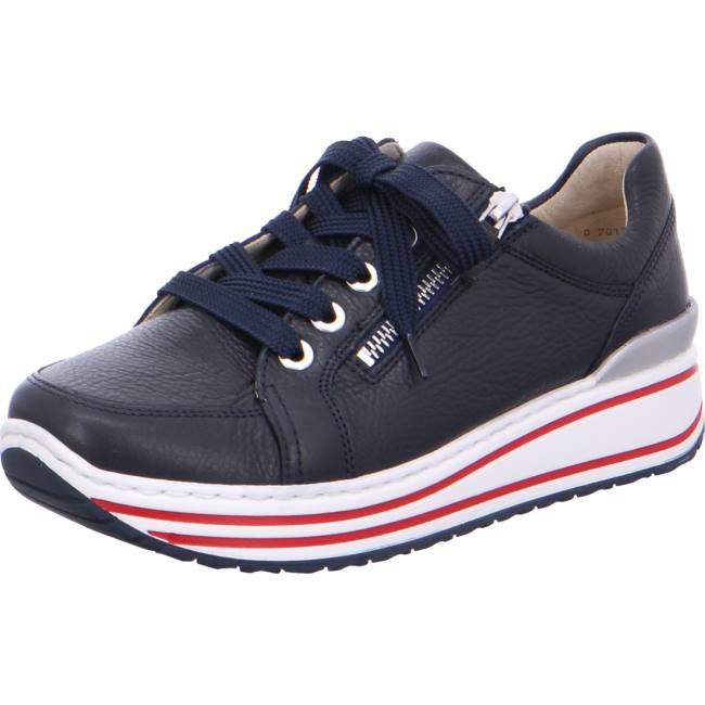 Scarpe Da Ginnastica Ara Pizzo-ups Sapporo Donna Blu | ARA984NAD