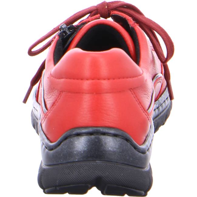 Scarpe Da Ginnastica Ara Pizzo-ups Tampa Donna Rosse | ARA896YFS