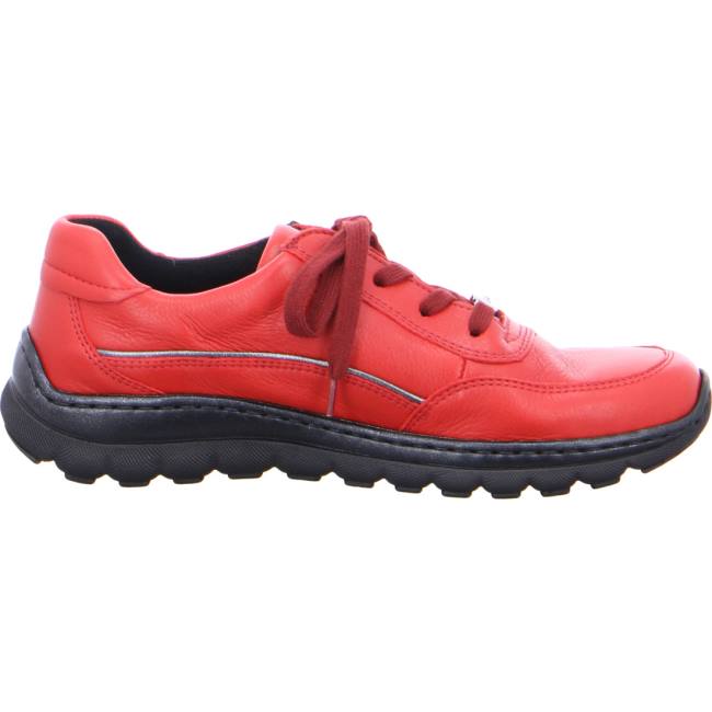 Scarpe Da Ginnastica Ara Pizzo-ups Tampa Donna Rosse | ARA896YFS