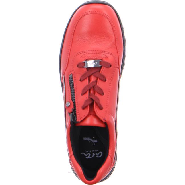 Scarpe Da Ginnastica Ara Pizzo-ups Tampa Donna Rosse | ARA896YFS