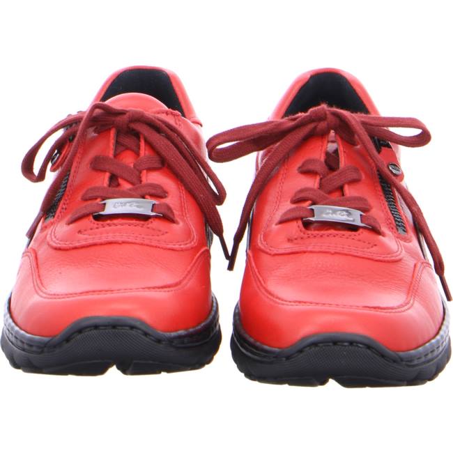 Scarpe Da Ginnastica Ara Pizzo-ups Tampa Donna Rosse | ARA896YFS