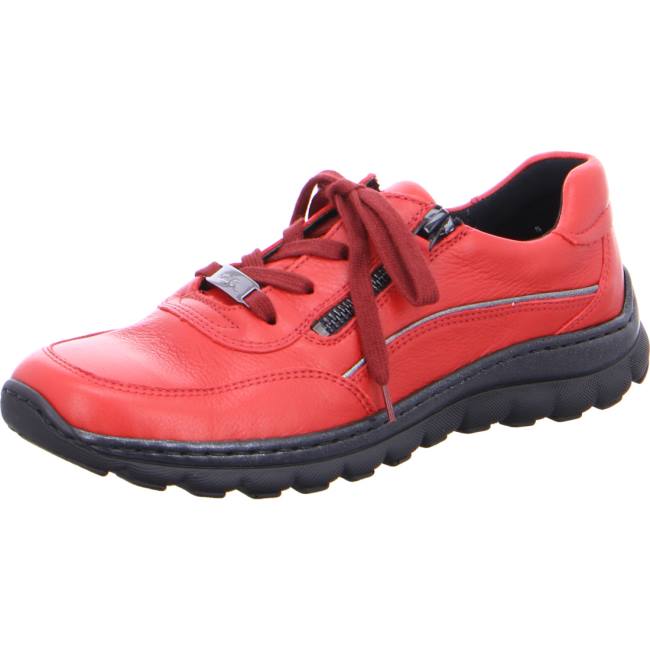 Scarpe Da Ginnastica Ara Pizzo-ups Tampa Donna Rosse | ARA896YFS