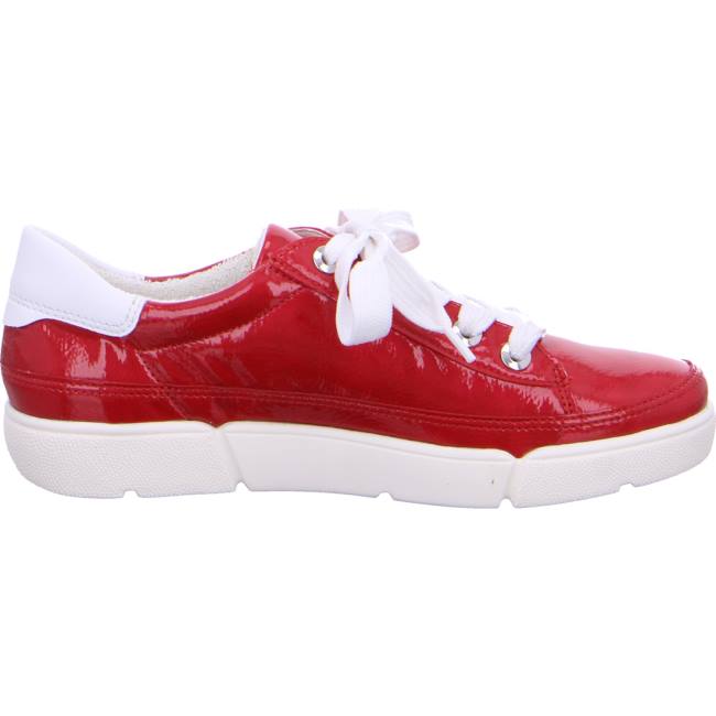 Scarpe Da Ginnastica Ara Rom Donna Rosse | ARA056LFD