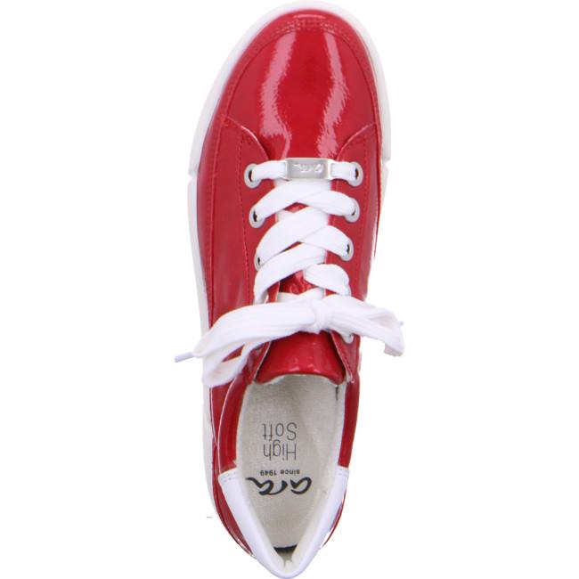 Scarpe Da Ginnastica Ara Rom Donna Rosse | ARA056LFD