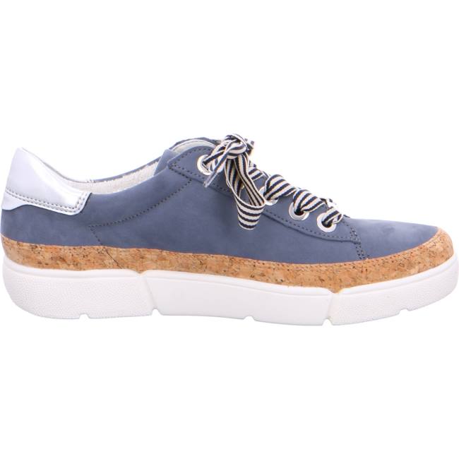 Scarpe Da Ginnastica Ara Rom Jeans Donna Blu | ARA104EAS