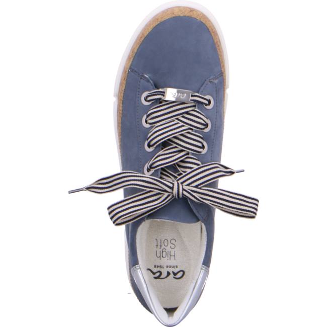 Scarpe Da Ginnastica Ara Rom Jeans Donna Blu | ARA104EAS