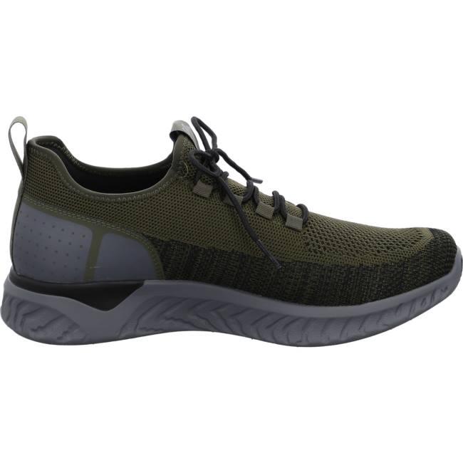 Scarpe Da Ginnastica Ara San Diego Olive-black Uomo Verdi | ARA649HNJ