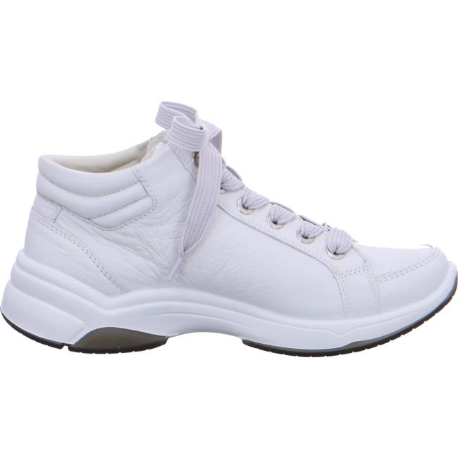 Scarpe Stringate Ara Ankle Miami Nebbia Donna Bianche | ARA584CET