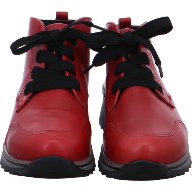 Scarpe Stringate Ara Ankle Osaka Donna Rosse | ARA814SYX