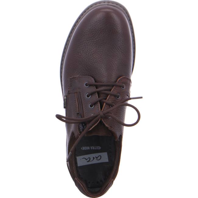 Scarpe Stringate Ara Jan Uomo Marroni | ARA408QOX