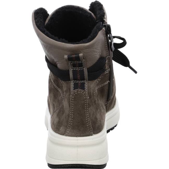 Stivali Ara Ankle Aspen Taiga Donna Grigie | ARA705YAG