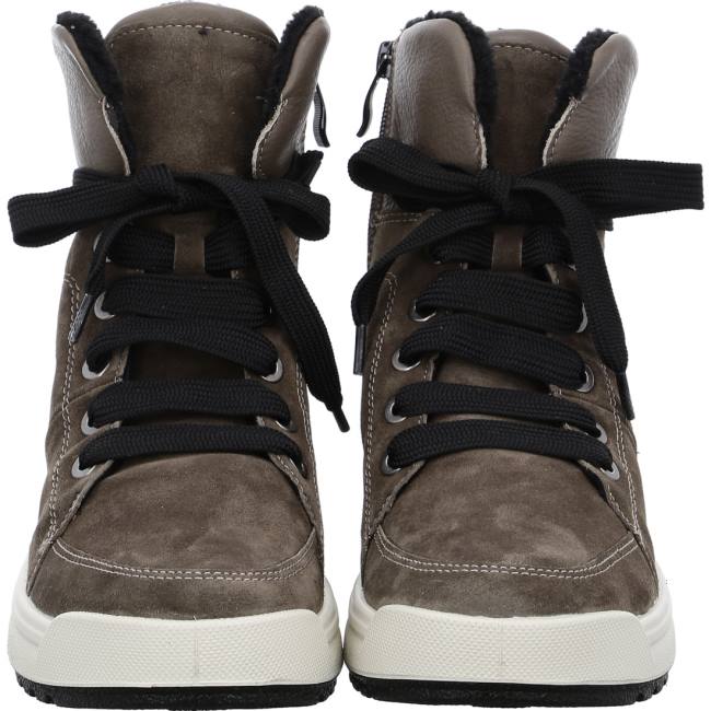 Stivali Ara Ankle Aspen Taiga Donna Grigie | ARA705YAG