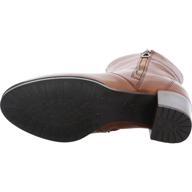 Stivali Ara Ankle Florenz Cognac Donna Marroni | ARA576RBM