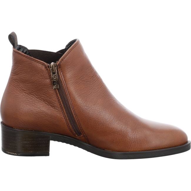 Stivali Ara Ankle Parker Cognac Donna Marroni | ARA305ORZ