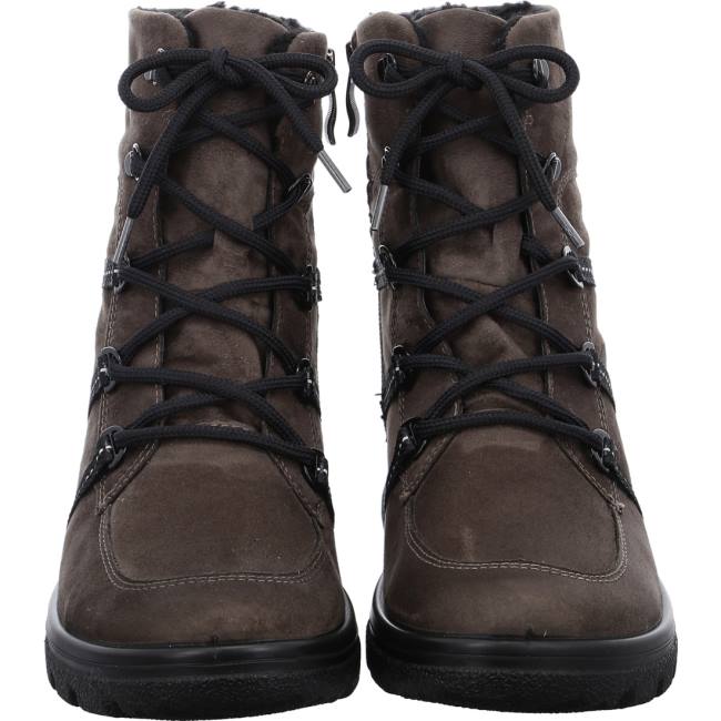 Stivali Ara Ankle Saas-fee Taiga Donna Grigie | ARA059FKY