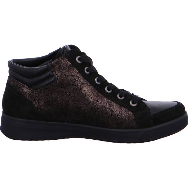 Stivali Ara High Top Rom Donna Nere | ARA479IGJ