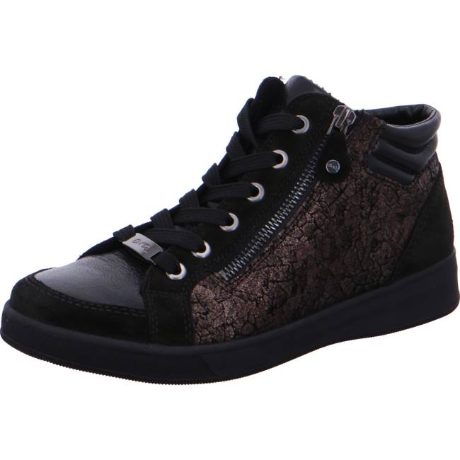 Stivali Ara High Top Rom Donna Nere | ARA479IGJ