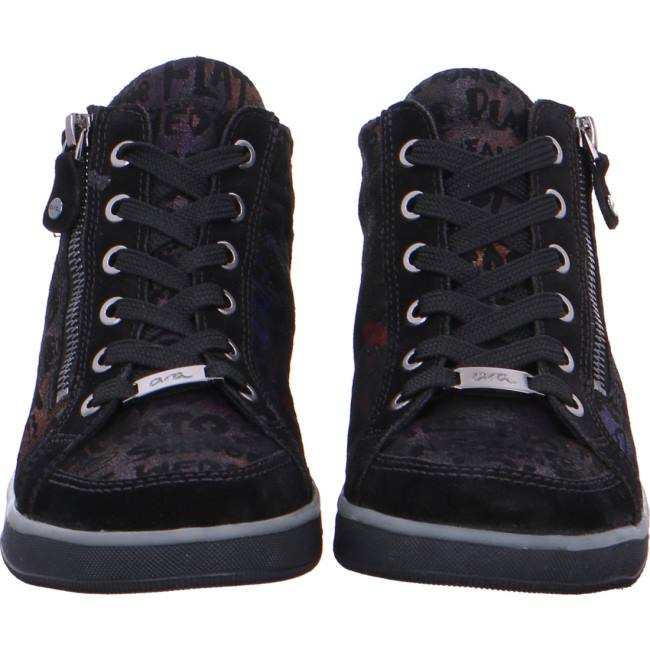 Stivali Ara High Top Rom Donna Nere | ARA827WMU