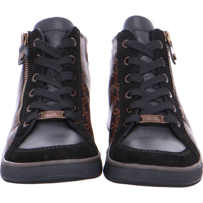 Stivali Ara High Top Rom Moro Donna Nere | ARA417KJO