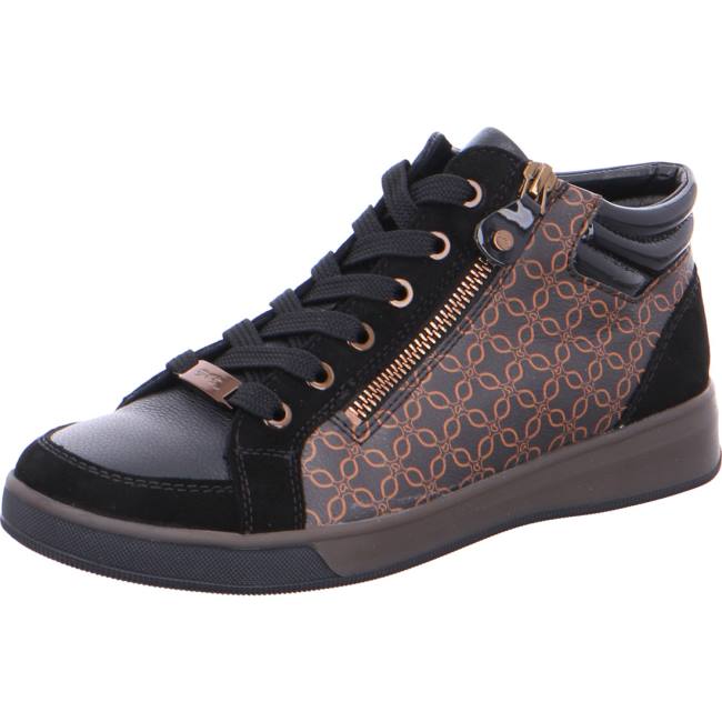 Stivali Ara High Top Rom Moro Donna Nere | ARA417KJO