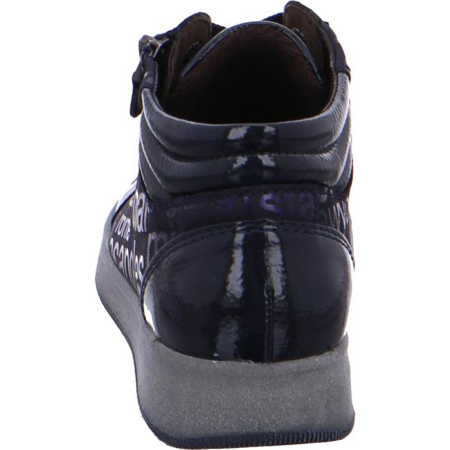 Stivali Ara High Top Rom Navy Donna Blu | ARA067HJW