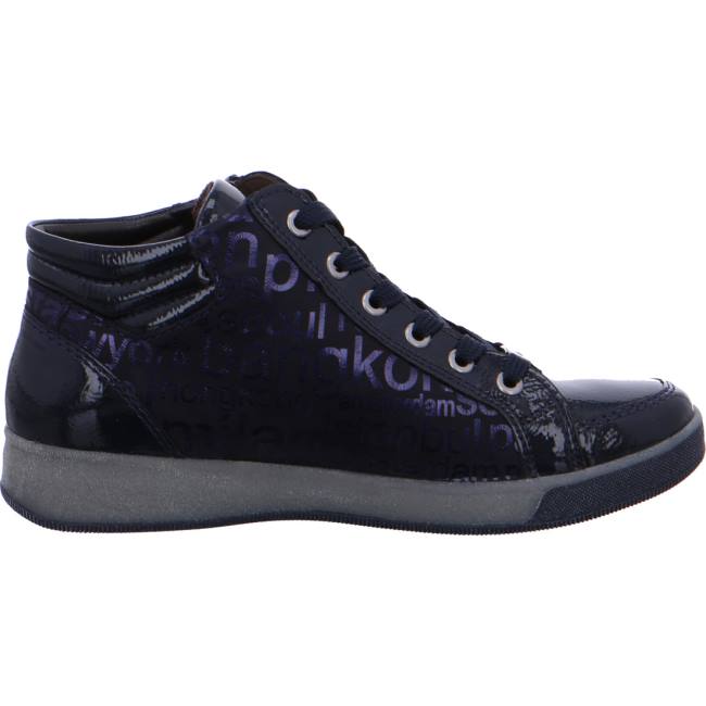 Stivali Ara High Top Rom Navy Donna Blu | ARA067HJW