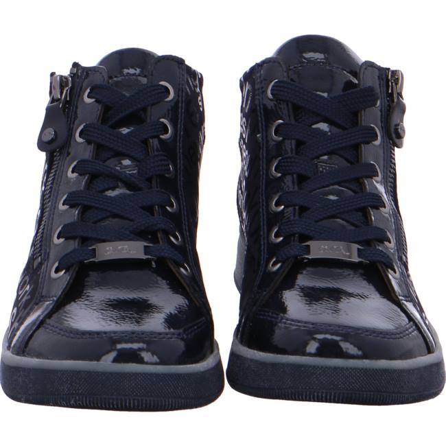 Stivali Ara High Top Rom Navy Donna Blu | ARA067HJW