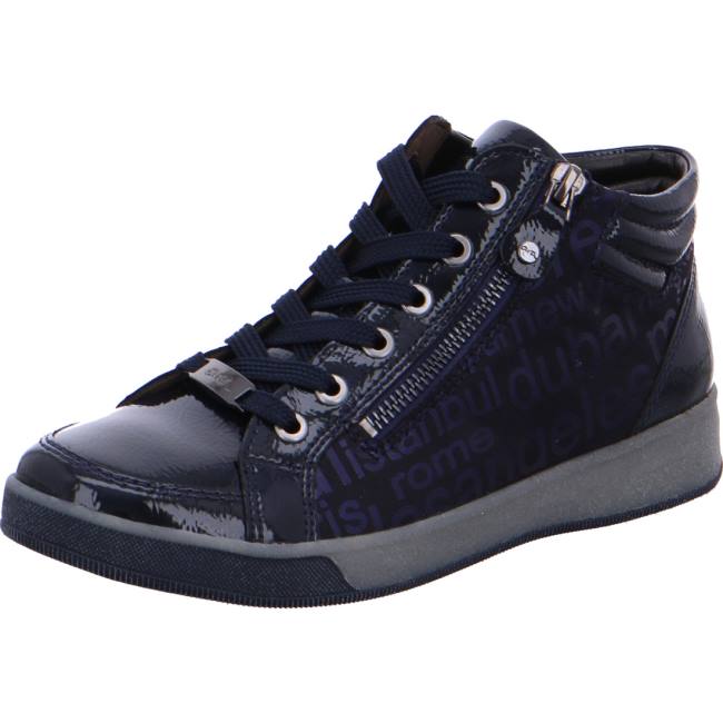 Stivali Ara High Top Rom Navy Donna Blu | ARA067HJW