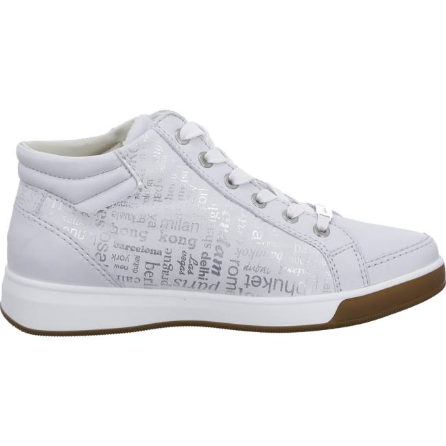 Stivali Ara High Top Rom Nebbia Donna Bianche | ARA492YMD