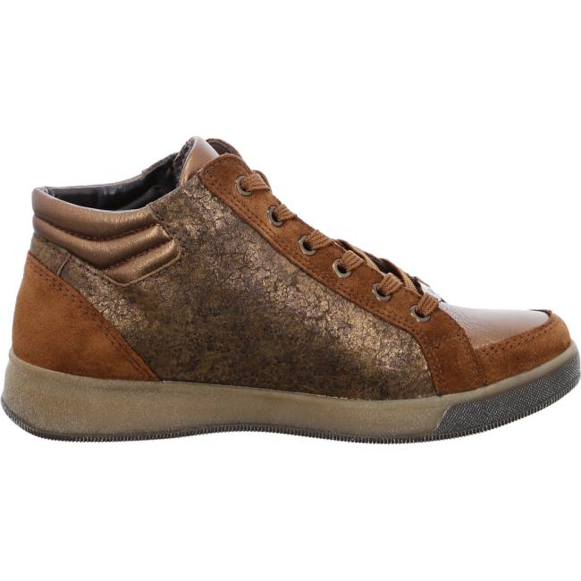 Stivali Ara High Top Rom Nuts Donna Marroni | ARA084SXW