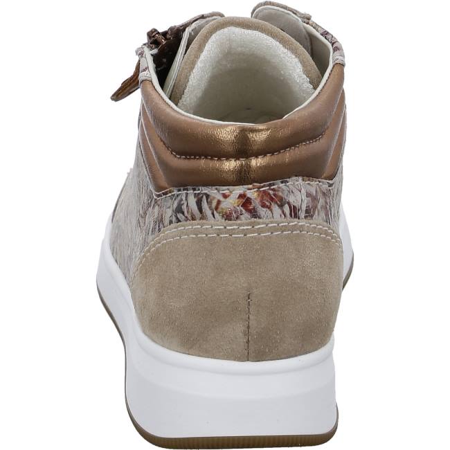 Stivali Ara High Top Rom Sand Donna Marroni | ARA215IBN