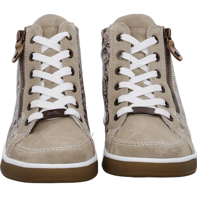 Stivali Ara High Top Rom Sand Donna Marroni | ARA215IBN