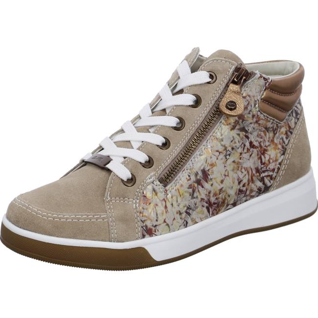 Stivali Ara High Top Rom Sand Donna Marroni | ARA215IBN