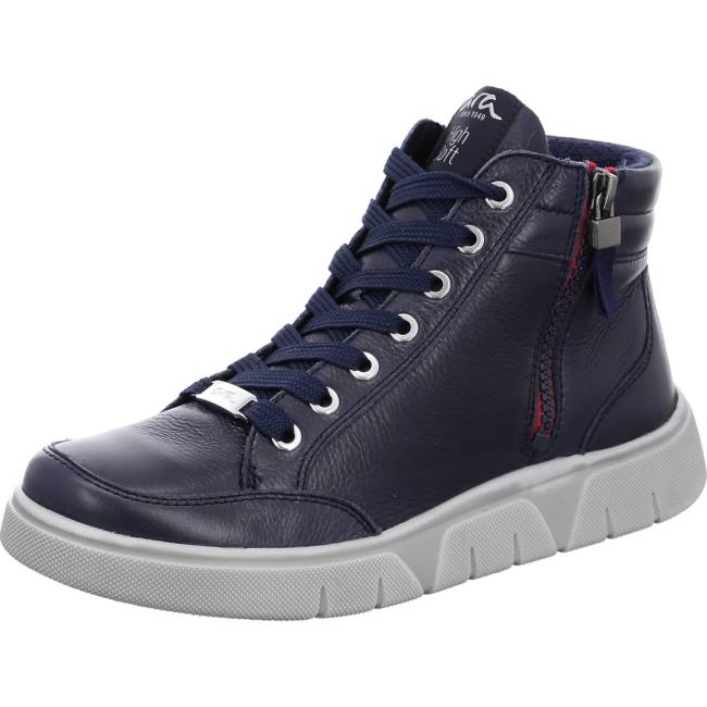 Stivali Ara High Top Rom-sport Donna Blu | ARA590ZFM