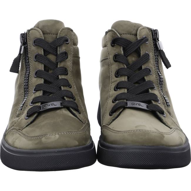 Stivali Ara High Top Rom-sport Oliv Donna Verdi | ARA406RUM