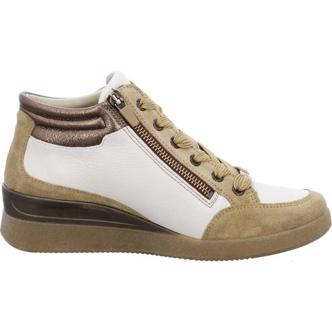 Stivali Ara Pizzo-ups Lazio Toffee Cloud Donna Beige | ARA923ZVM